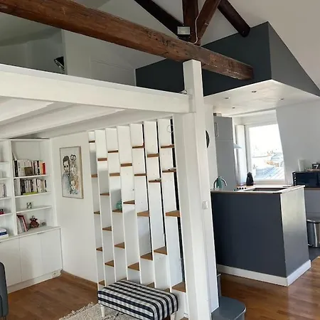 Sur Les Toits De Vue Tour Eiffel 4 Appartement *